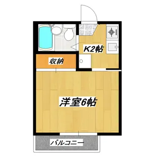 メゾン・テクノ【2階】の間取り