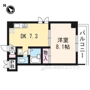 ウエスト【5階】の間取り