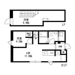 ペルアスペラ門前仲町の間取り