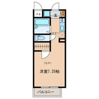 パルコートN【1階】の間取り