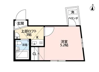 メゾーネ平和台B棟【2階】の間取り