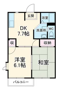 エクセレントハイムIV【2階】の間取り