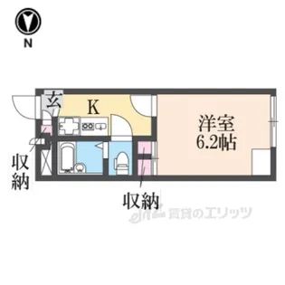 レオパレスコンフォール【1階】の間取り