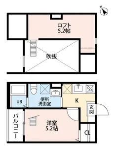 ボルツァーノ【1階】の間取り