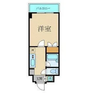 プレール東神田【5階】の間取り