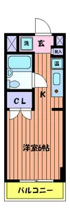 白樺マンション【3階】の間取り
