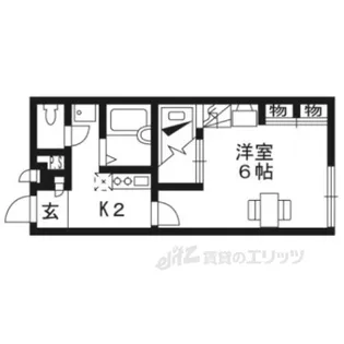 レオパレスアゼリア2【2階】の間取り