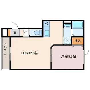 プレシャスビレッジVI【3階】の間取り