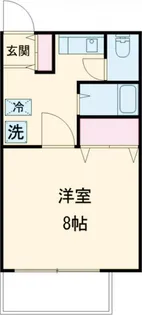 ラフィーネ杉田III【2階】の間取り