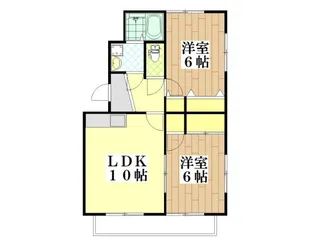 若柴公園ビレッジ【2階】の間取り