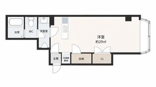 デミハウス【3階】の間取り
