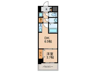 セラフィア神戸御影塚町【7階】の間取り