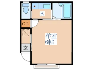 パールハイツ【1階】の間取り