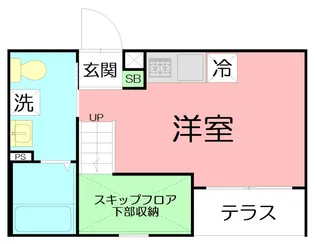 Maison de la plage(メゾンドラプラージュ)【1階】の間取り