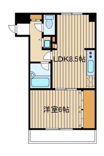 フォーレスト・モリ【3階】の間取り
