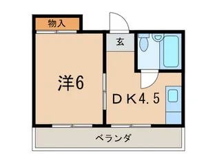 ヤマダビル【3階】の間取り