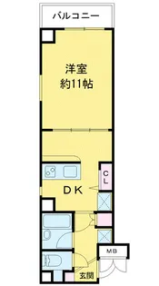 シナノレジデンス【4階】の間取り