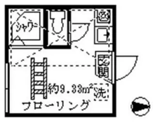 フェリススマート【1階】の間取り