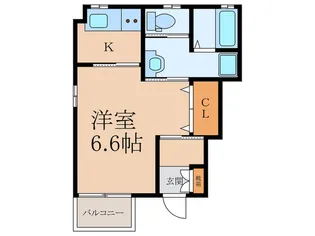 ダン・ラ・ルミエール【1階】の間取り