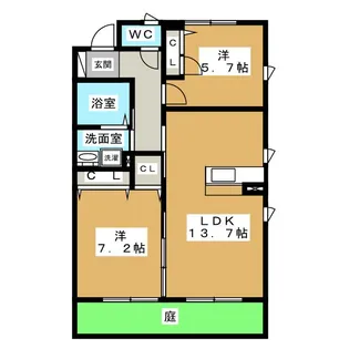 ときII【1階】の間取り