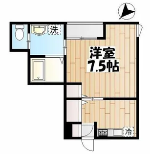 Maisonde Asahi【1階】の間取り