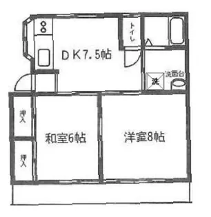 ラデヴィーナ戸塚安行【1階】の間取り