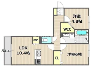 メナージュ今【3階】の間取り