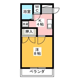 パストラルK【2階】の間取り