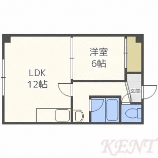 セレクトハイム46【1階】の間取り
