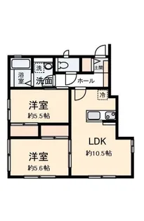 Blanc Hoyu【1階】の間取り