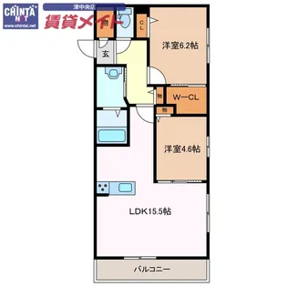 Friends.北丸之内【1階】の間取り
