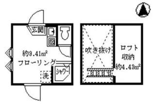 ソフィアオランジェ【1階】の間取り