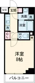クレヴィスタ梅島【3階】の間取り