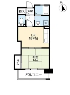 UR都島リバーシティ【3階】の間取り