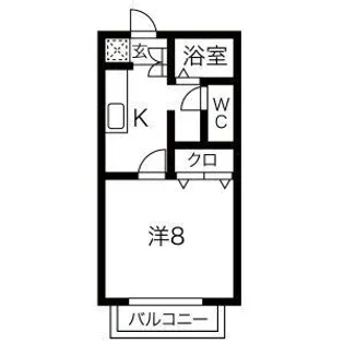 サン・friends芳ケ崎A棟【2階】の間取り