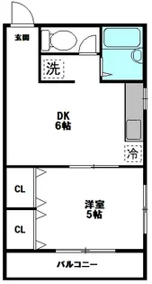 メゾンイサム【2階】の間取り