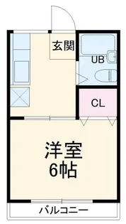 パークサイド初富【1階】の間取り