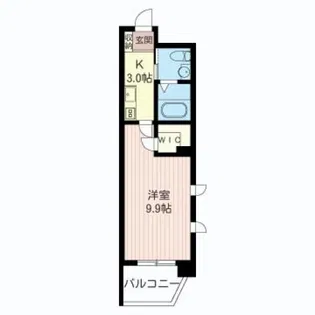 マストライフ太子堂【1階】の間取り