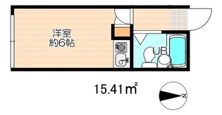 ブルーメアライ71【1階】の間取り