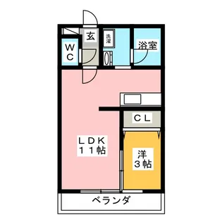 M-II【1階】の間取り
