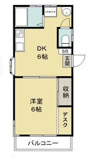 アモーラルI【2階】の間取り