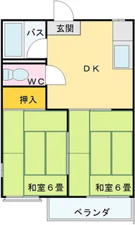 ニューエルム【2階】の間取り