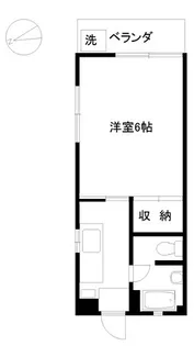 東京都世田谷区奥沢6【マンション】の間取り