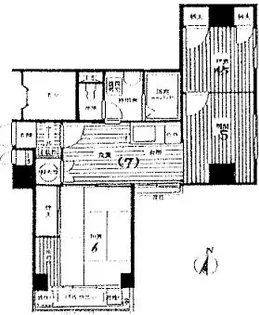 キャッスルマンション両国【8階】の間取り