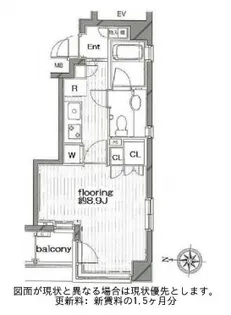 東京都千代田区外神田6【マンション】の間取り