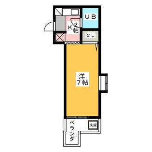 ドミール本山【1階】の間取り