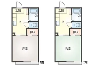 パビリオン郷ケ丘【1階】の間取り