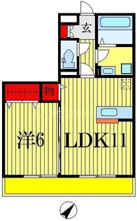 千葉県船橋市海神4【アパート】の間取り