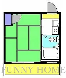 横須賀荘【2階】の間取り