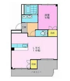 メゾンリヴィエール【3階】の間取り